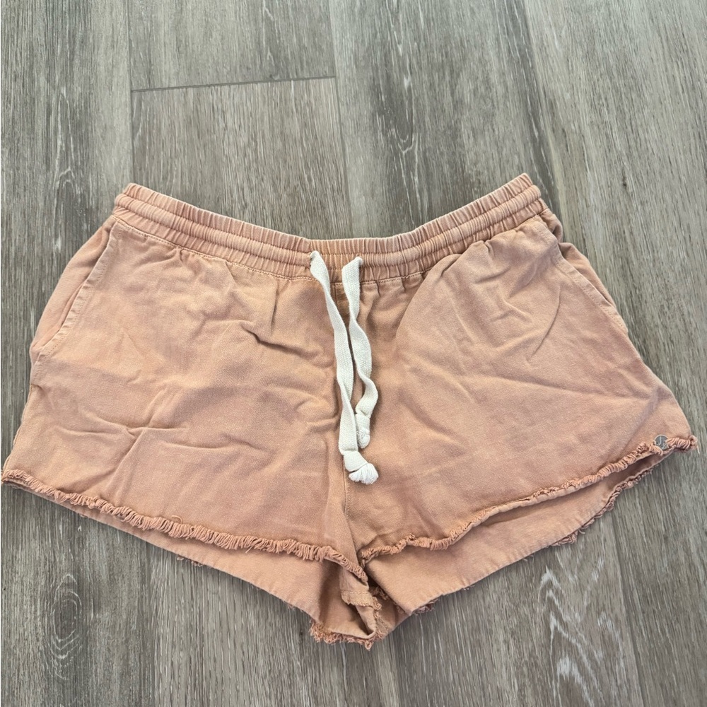 Volcom Tan Women's Athletic Shorts